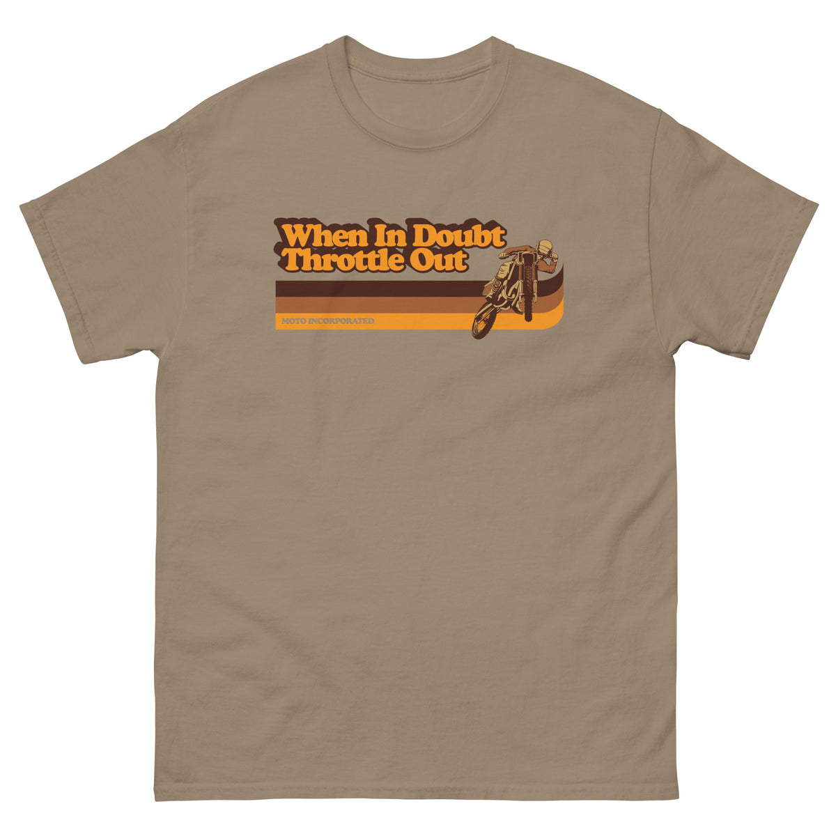 When In Doubt - Throttle Out - T Shirt