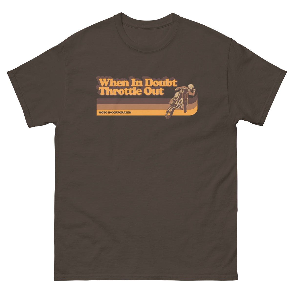 When In Doubt - Throttle Out - T Shirt