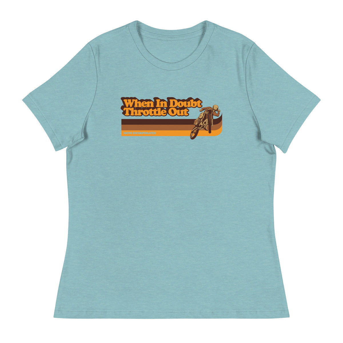 When In Doubt Throttle Out -  Women's T-Shirt